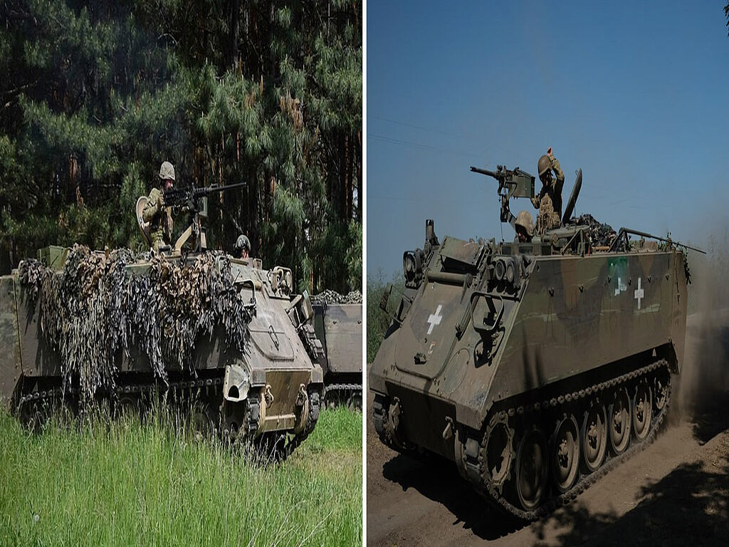 M113 in Ukrainian exercises / combat zone