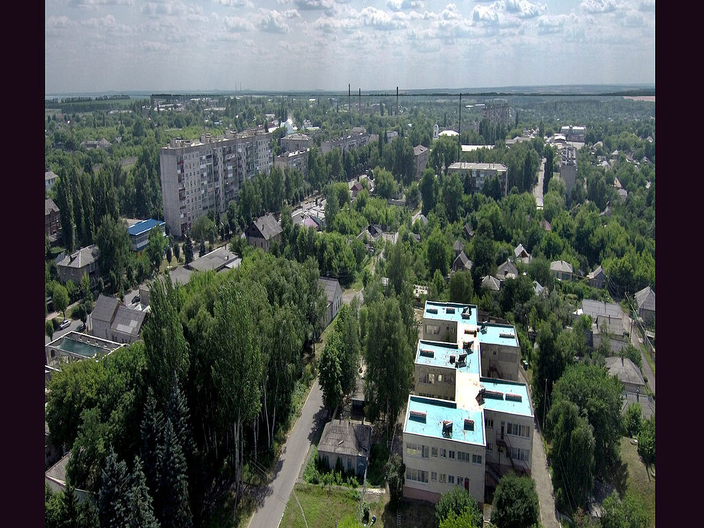 Панорама города