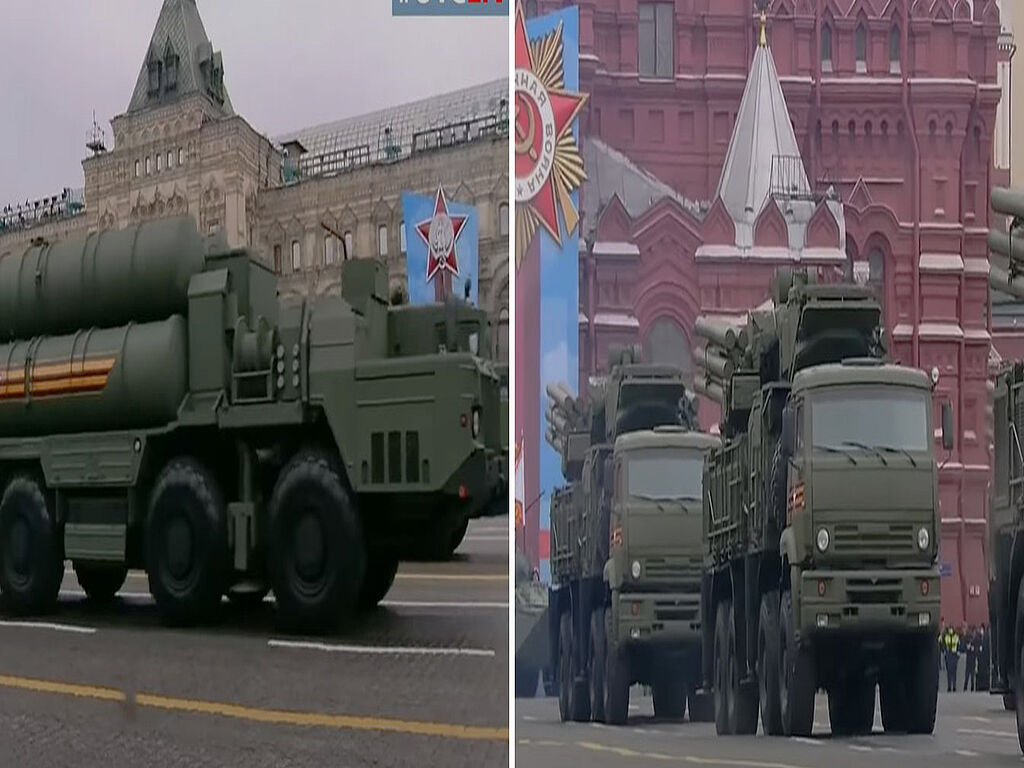 Pantsyr and S-300 air defence systems