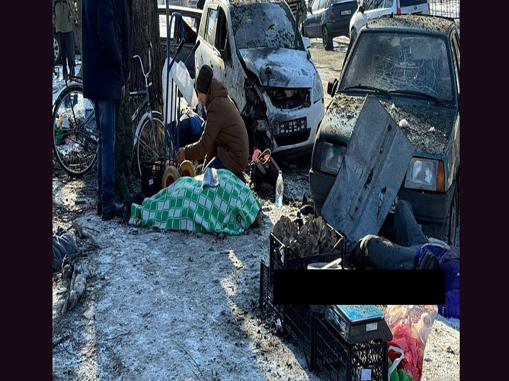 Des personnes tuées lors d'un bombardement russe