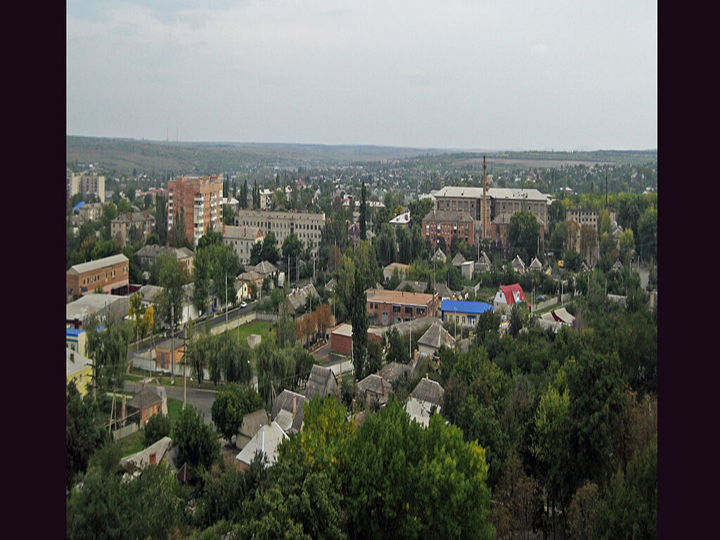 Панорама города