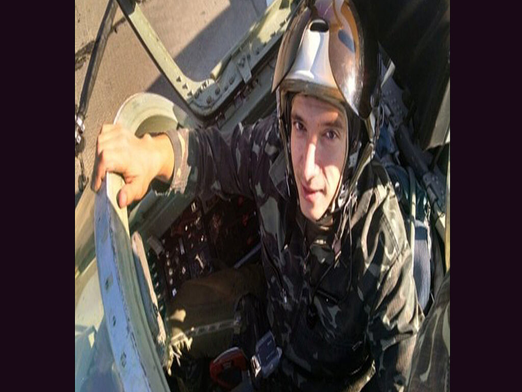 Im Cockpit eines Mig-29-Kampfjets