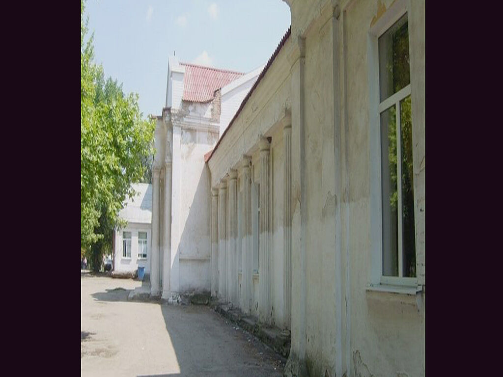 Ein Blick auf das Gebäude