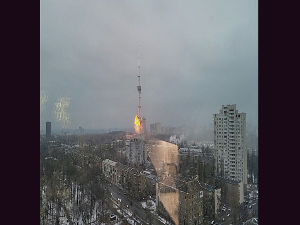 Russian missile strike