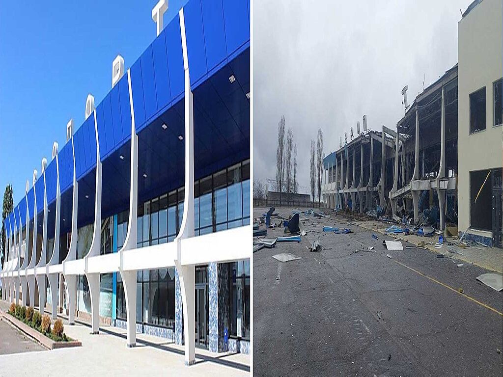 L'aéroport a été rouvert il y a peu de temps après sa reconstruction.