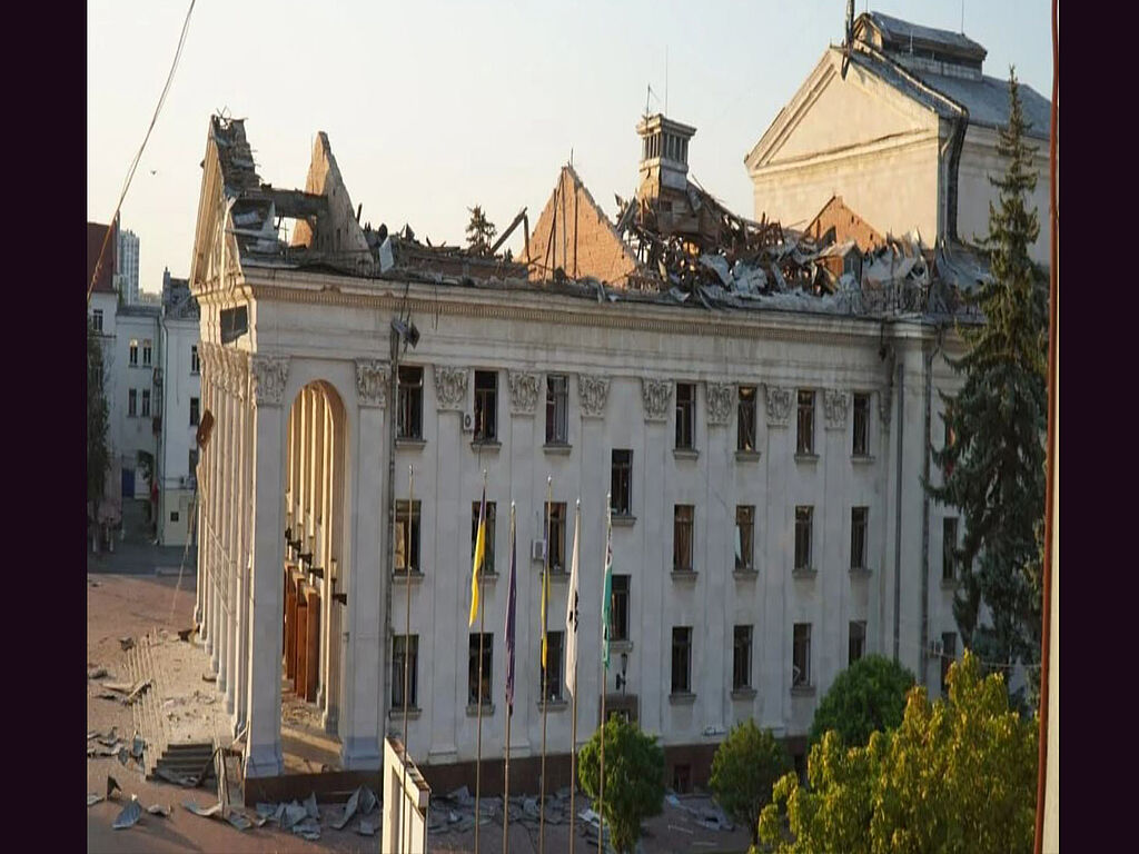 Damage to the building 