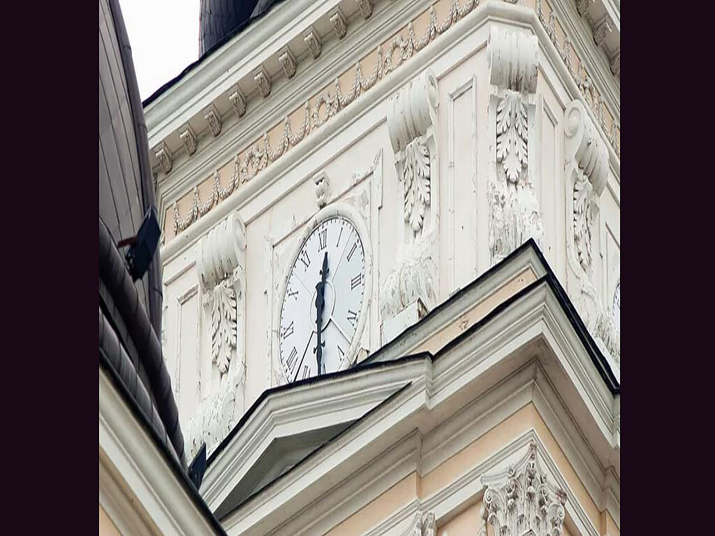 L'horloge de la cathédrale