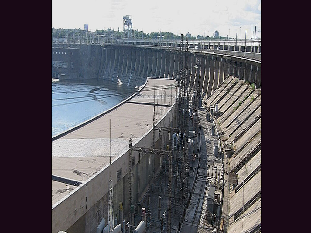 Vue de la salle des machines