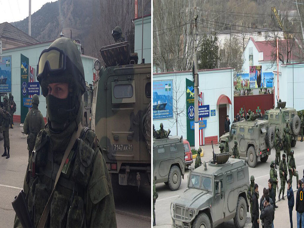 Military unit in the city was occupied by Russian occupants