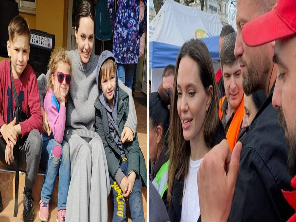 Angelina Jolie in Lviv. Der Besuch war unangekündigt