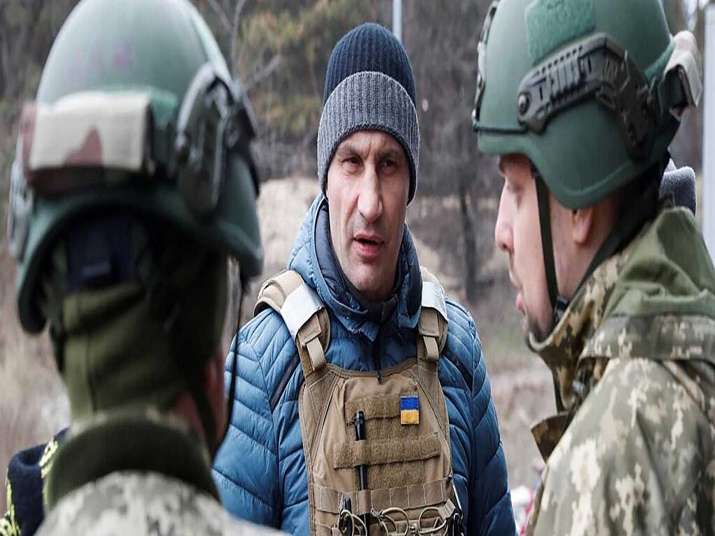 Le maire de la capitale, Klitschko, a déclaré que la Russie se battait contre toute la population ukrainienne.