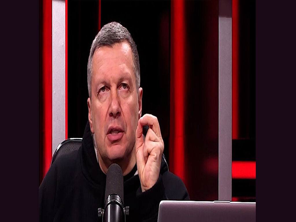 He broadcasts on the Internet and TV programmes on central channels. One of Russia's main propagandists
