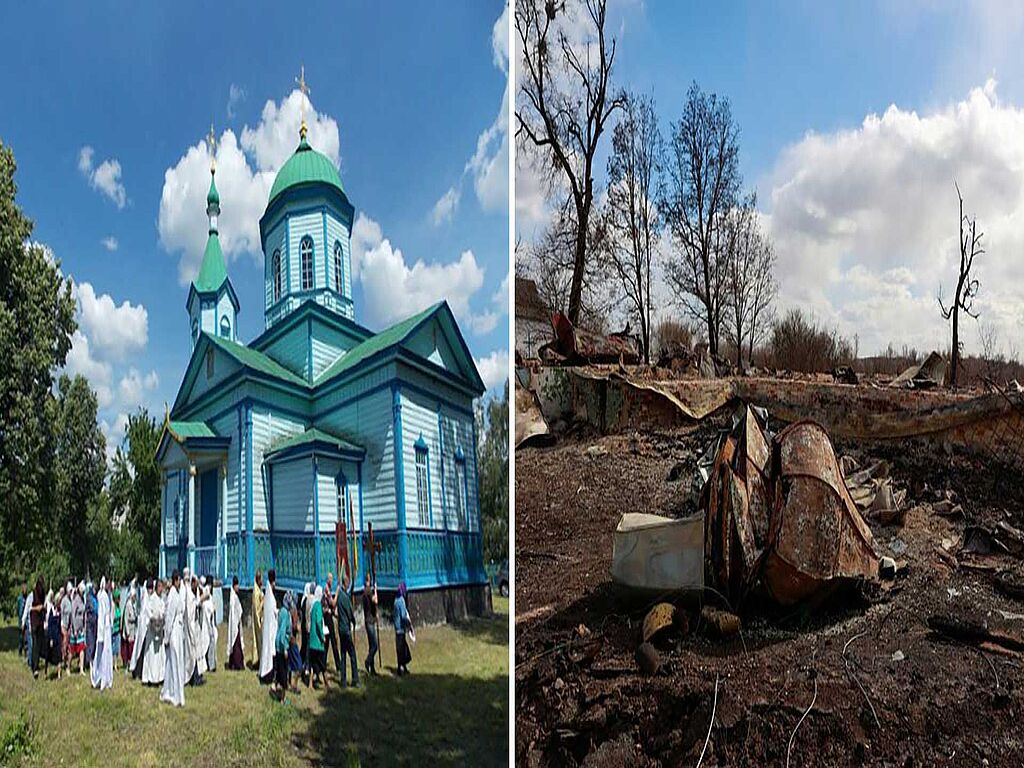 В 1879 году была возведена церковь Вознесения Господня