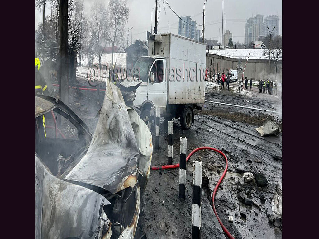 Поврежденные автомобили