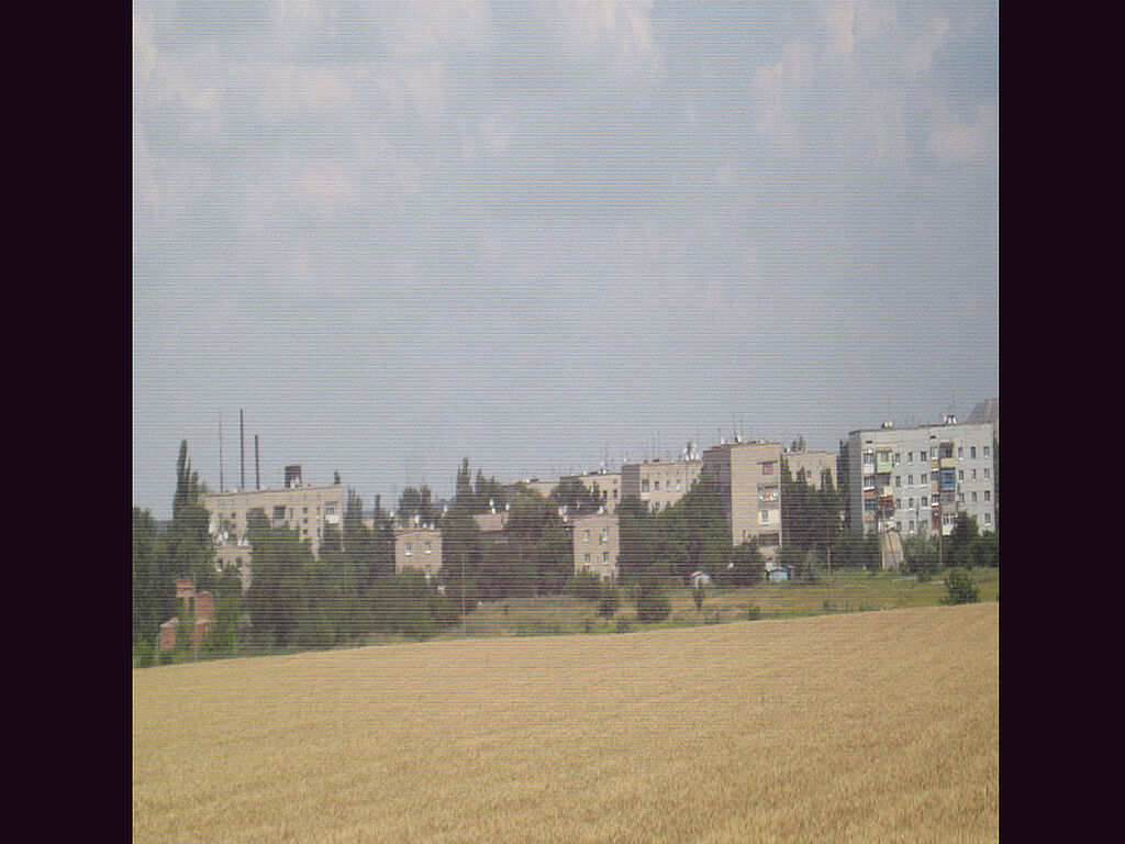 Ein Wohnviertel der Stadt