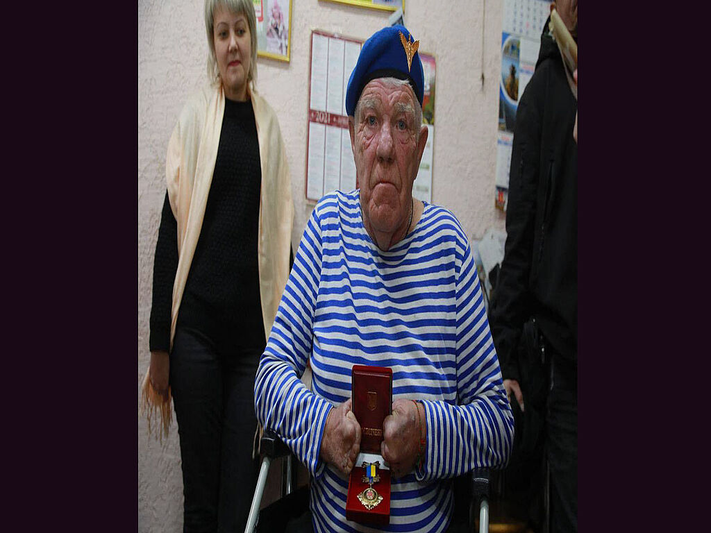 Grigory a reçu le titre de citoyen d'honneur de Kherson