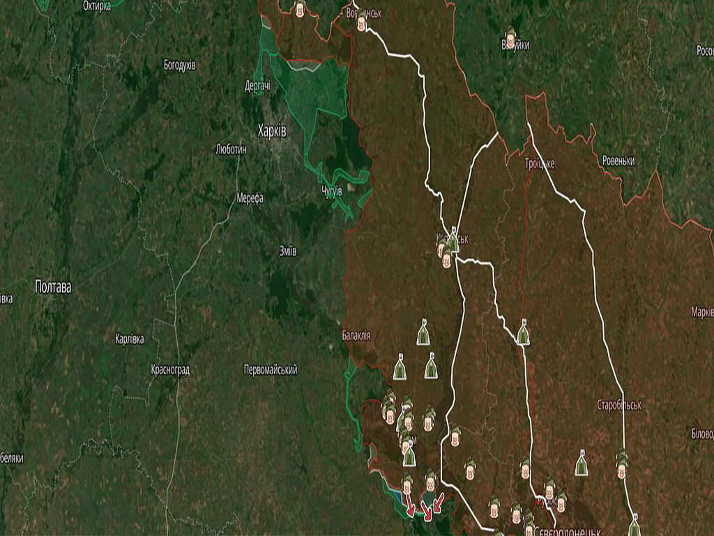 Окуповані території Харківської області перед контрнаступом ЗСУ