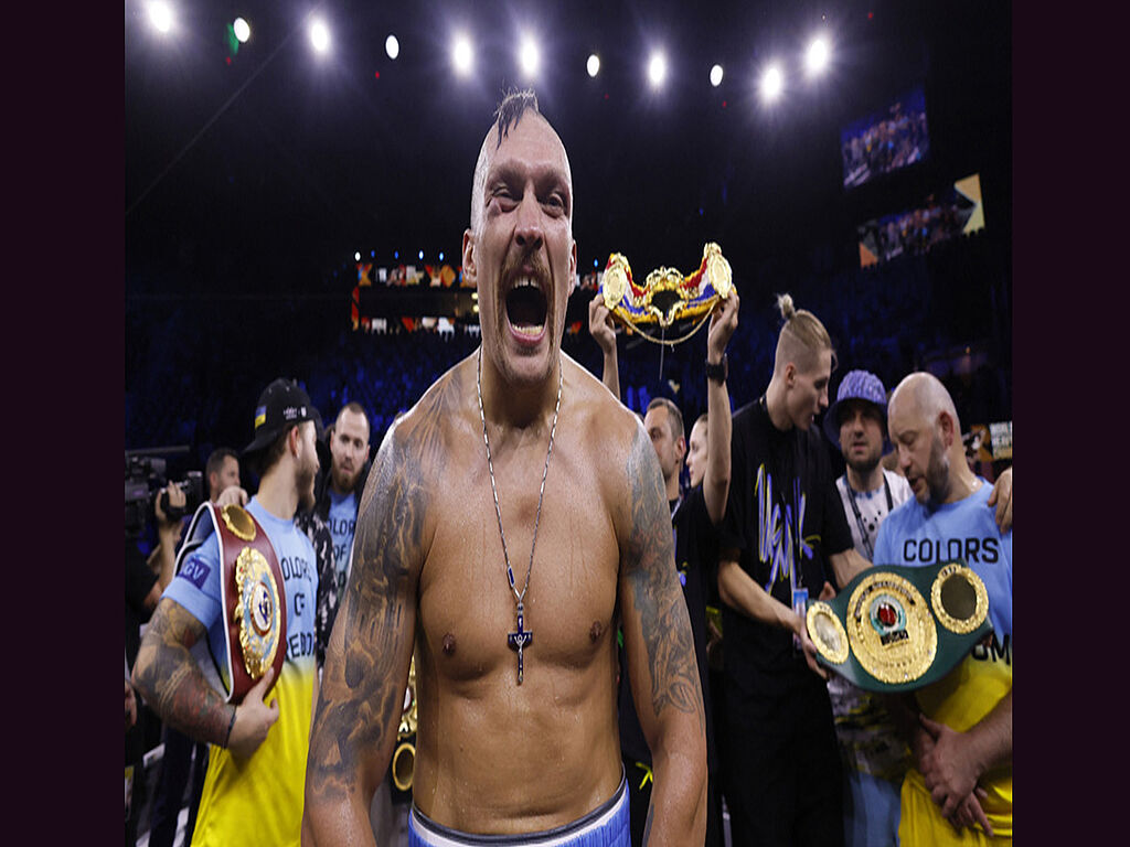 Oleksandr Usyk emerged victorious from a tough 12-round fight