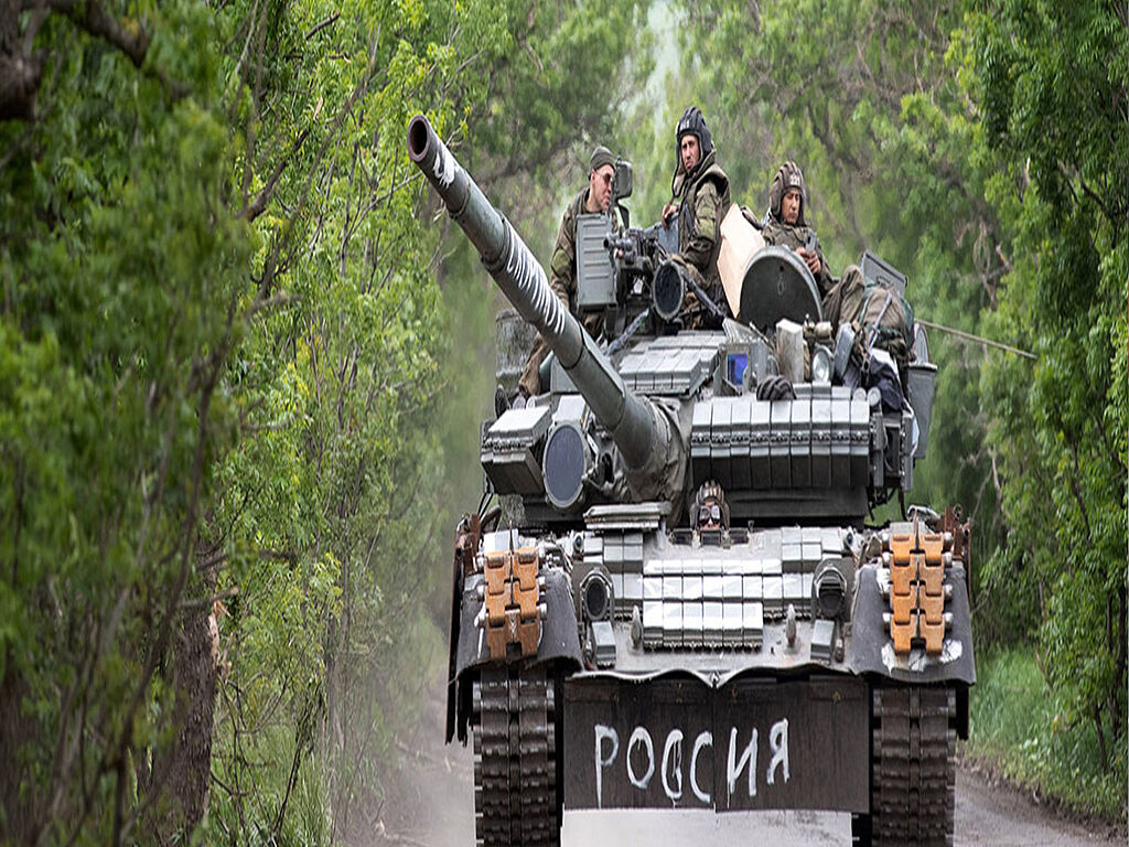 Танк Т80БВМ войск РФ