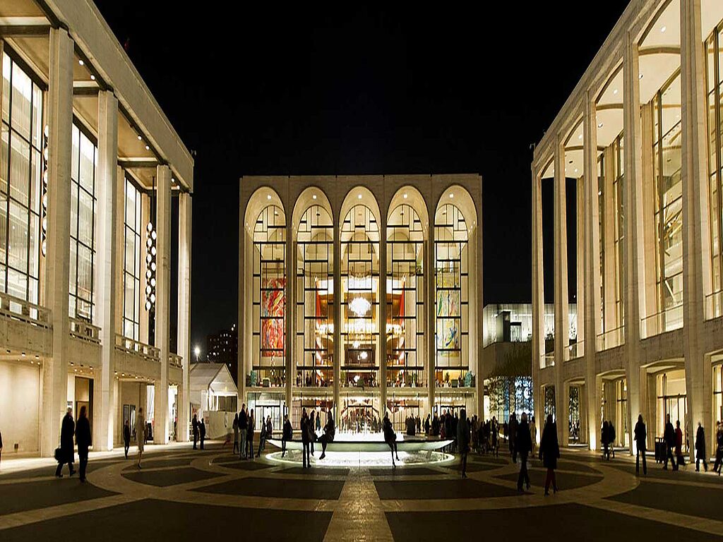 Le Metropolitan Opera House au Lincoln Center.