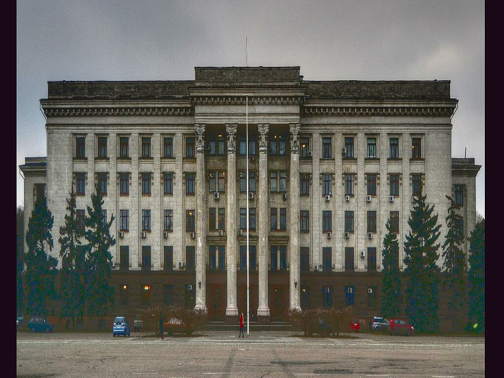 Maison des syndicats à Odesa