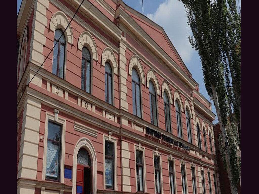 Le bâtiment de la bibliothèque