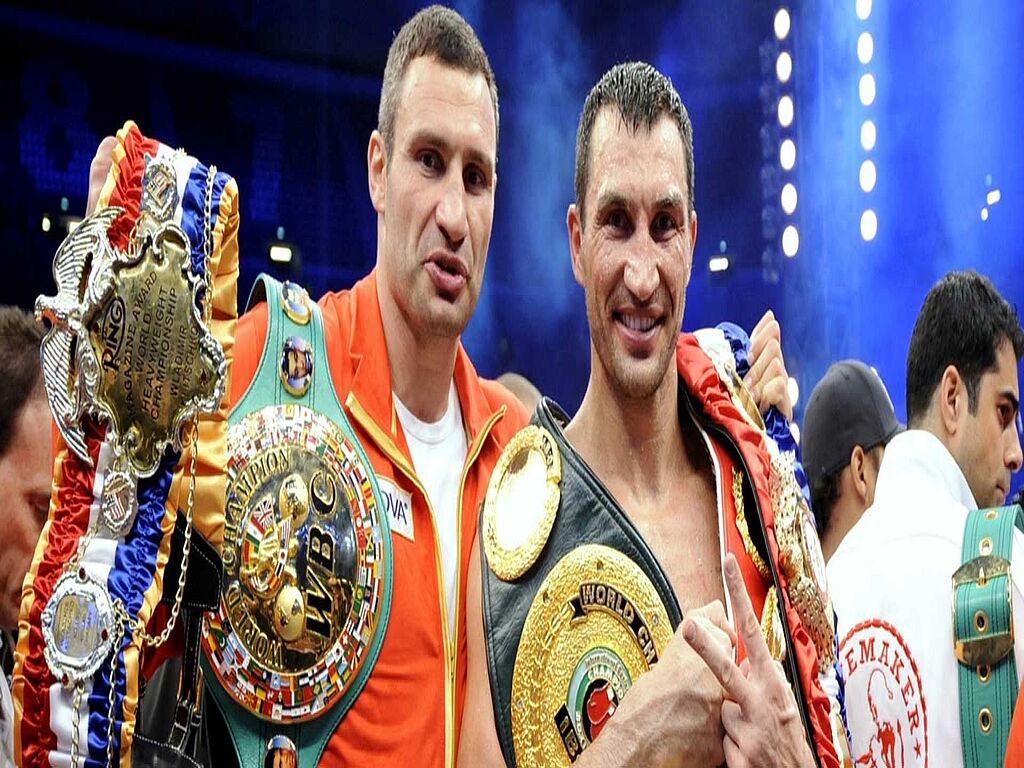 The Klitschko brothers became the owners of heavyweight championship titles in all four of the most prestigious versions - IBF, WBO, WBA and WBC.