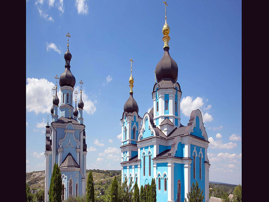 View of the church