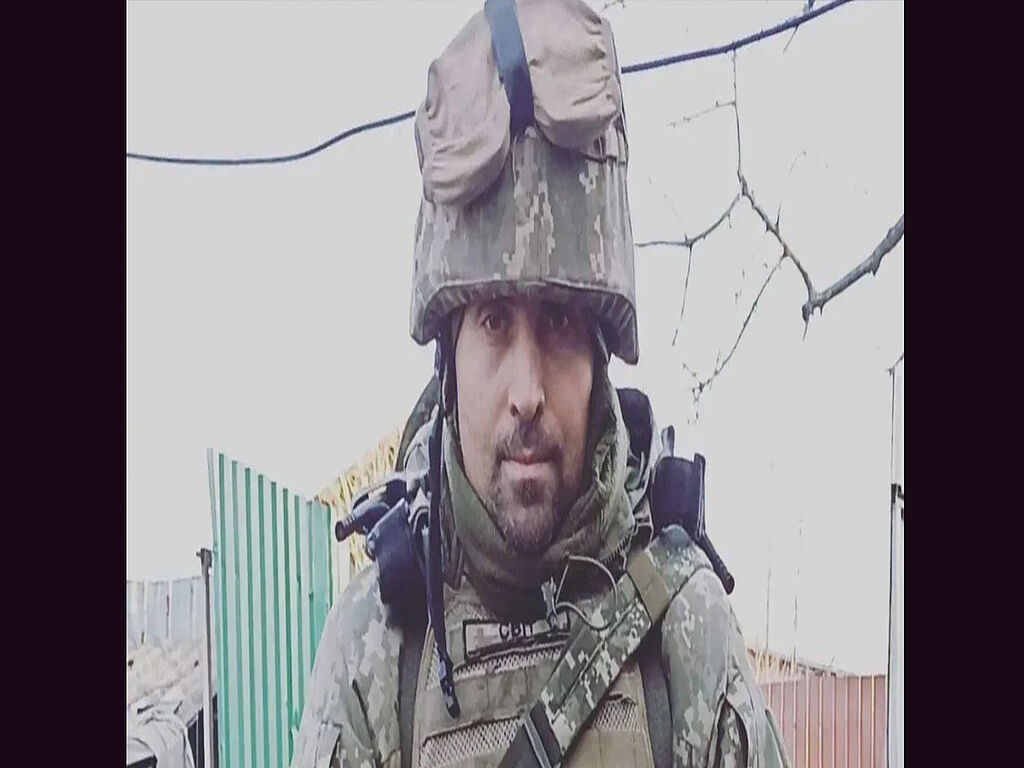 Dmitry at the war front