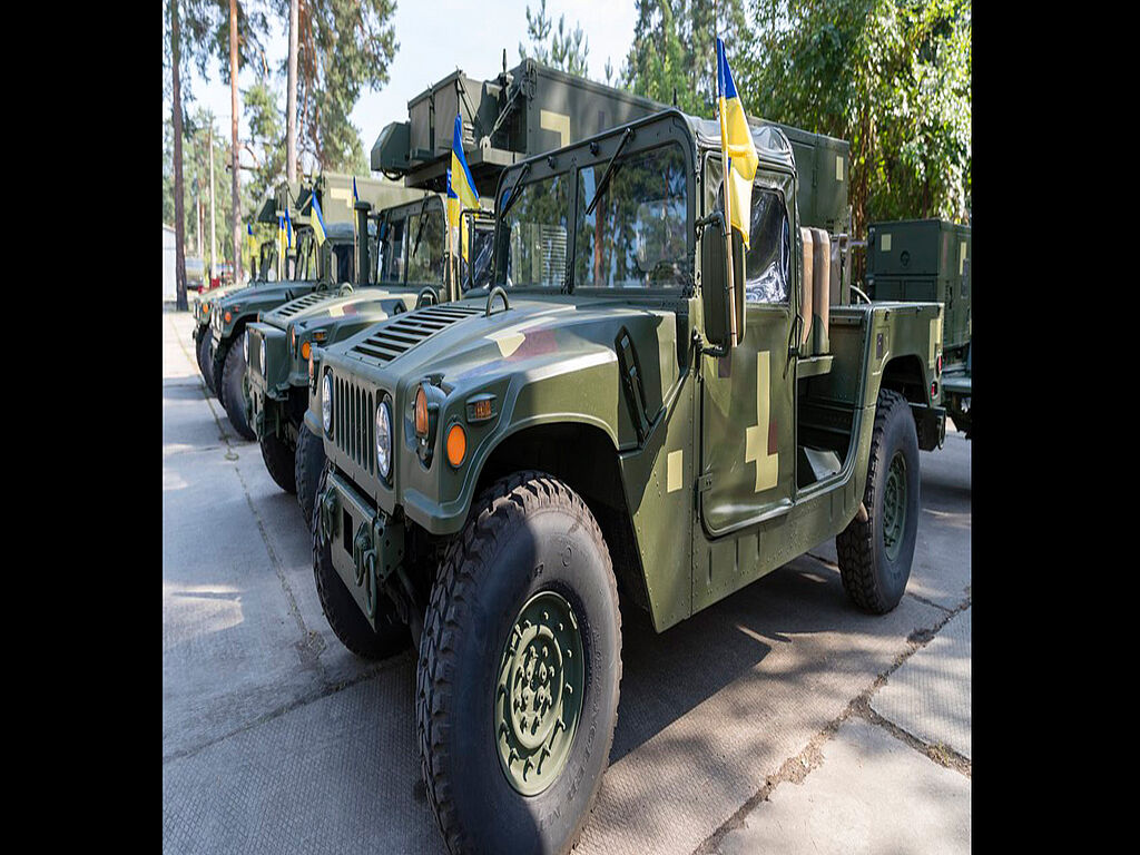 Ukrainischer Humvee