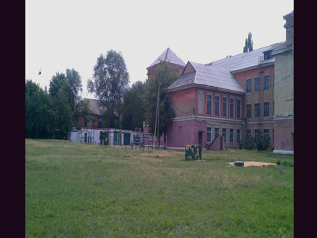 View of the building from the stadium