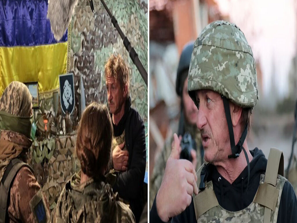 Sean Penn hat die Ukraine besucht und wird einen Film über die Ereignisse der russischen Invasion drehen