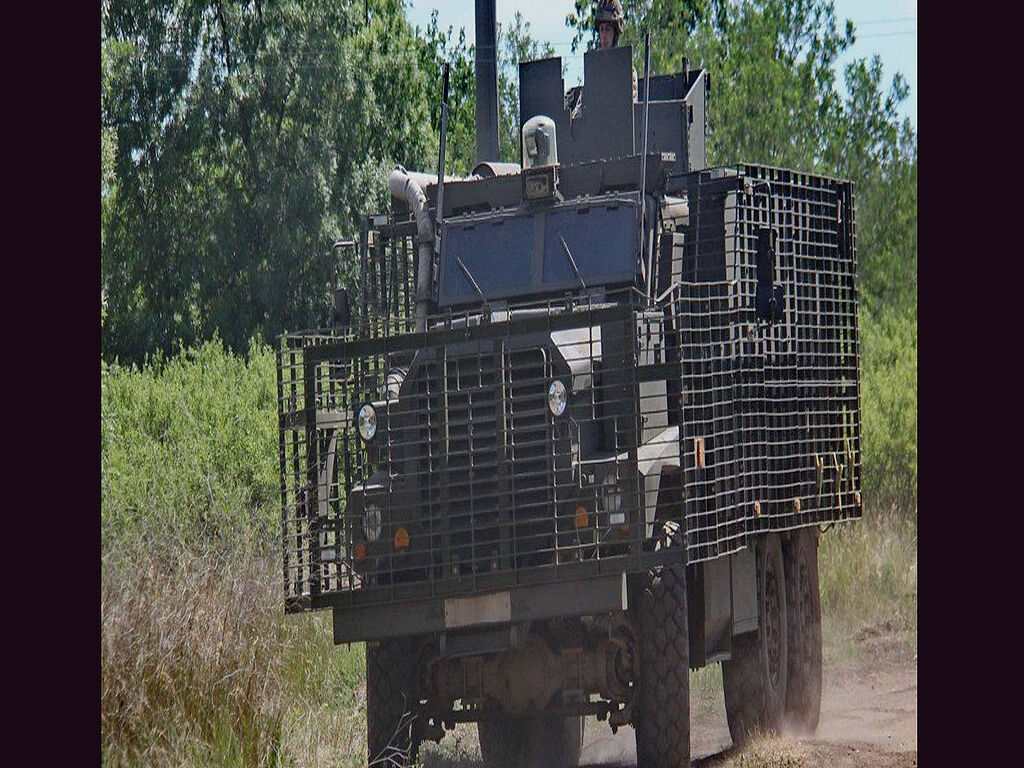 Britisches Panzerfahrzeug Mastiff