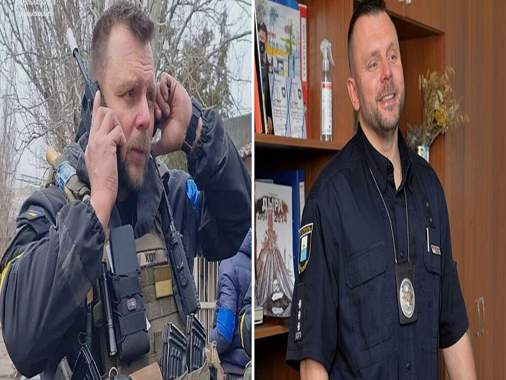 Mykhailo Vershynin - Ukrainian policeman, entrepreneur, volunteer, Major of the National Police of Ukraine, participant of the Russian-Ukrainian war. Knight of the Order of Bohdan Khmelnitsky III degree (2022)