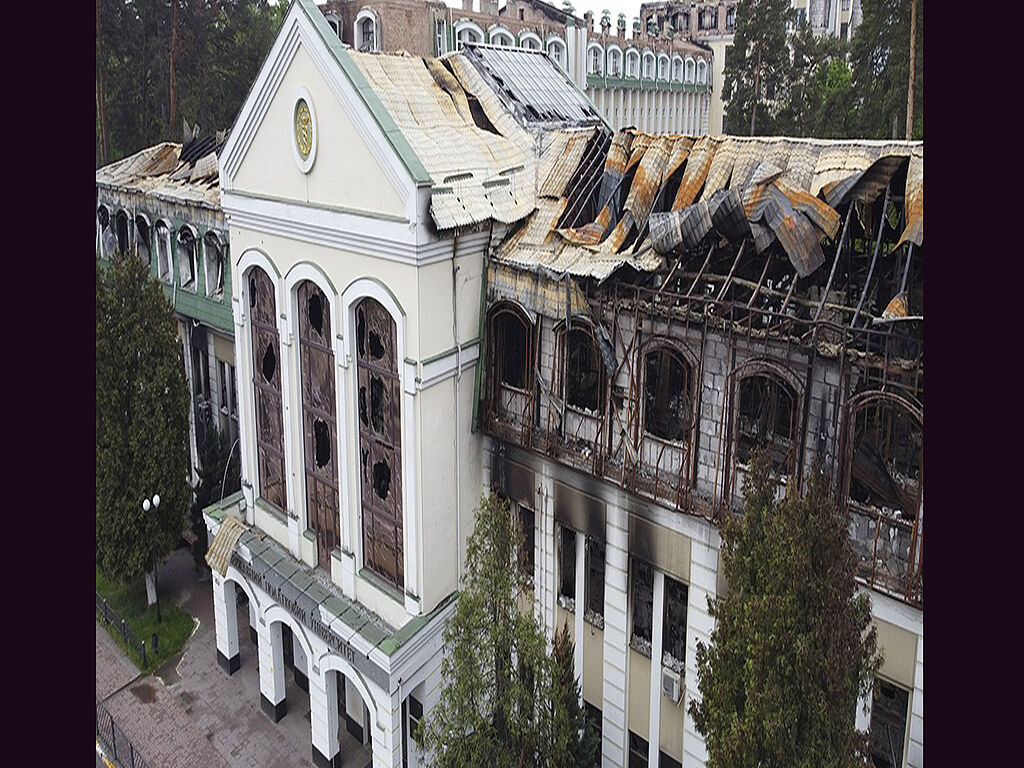 Пошкодження після обстрілу