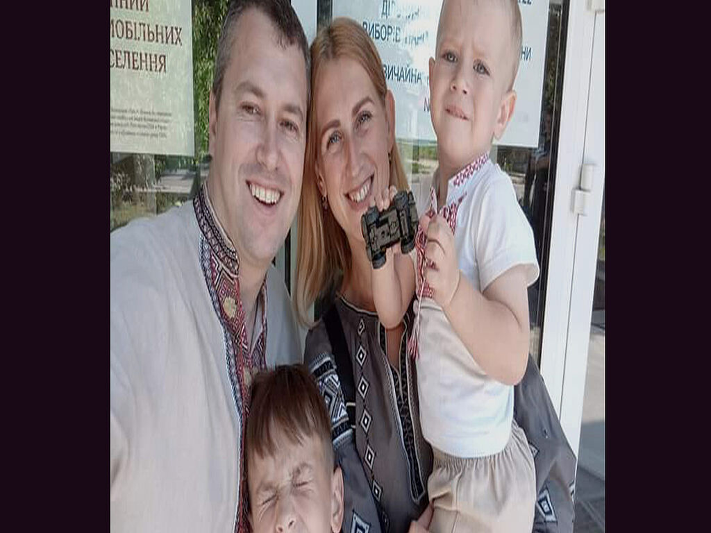 Oleksandr is survived by his wife and two sons