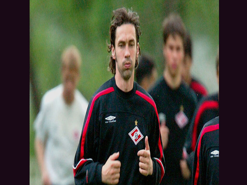 As a member of Spartak Moscow 