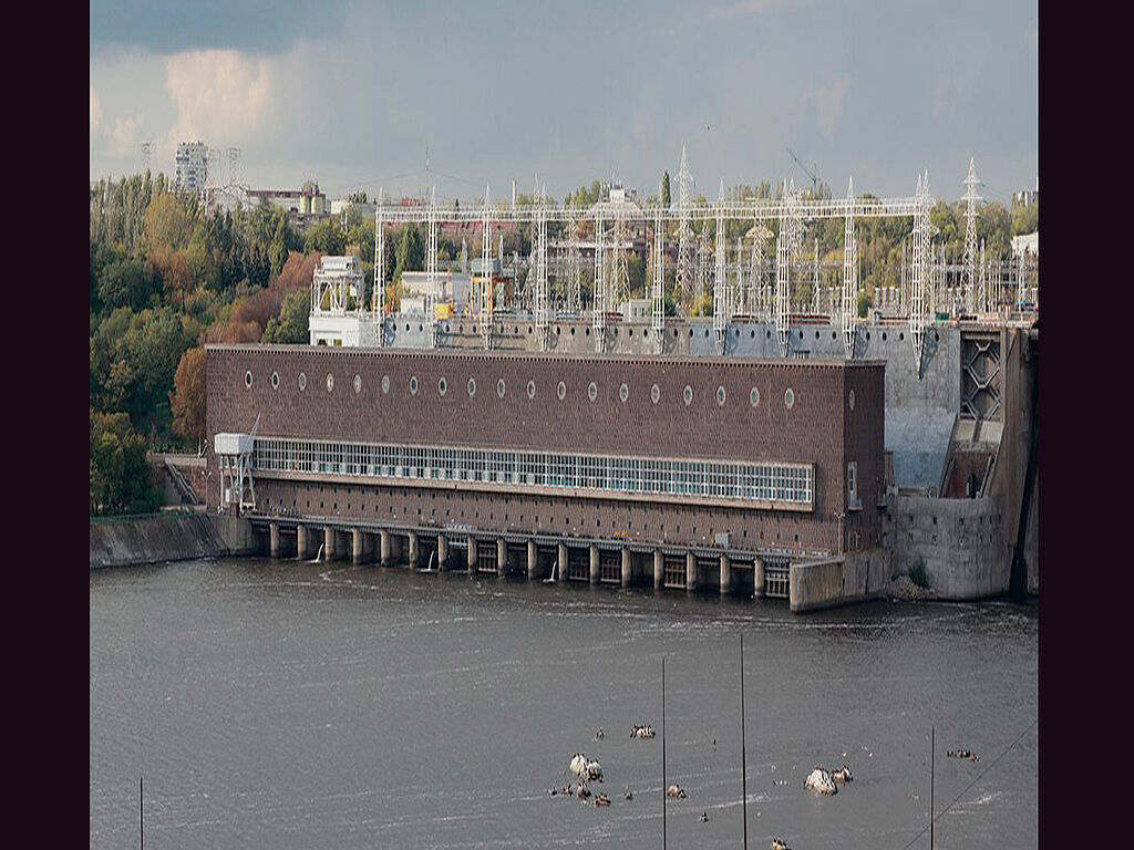 Vue de la salle des machines