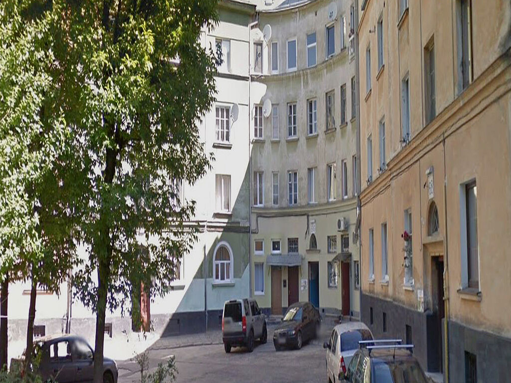 A courtyard in Lviv