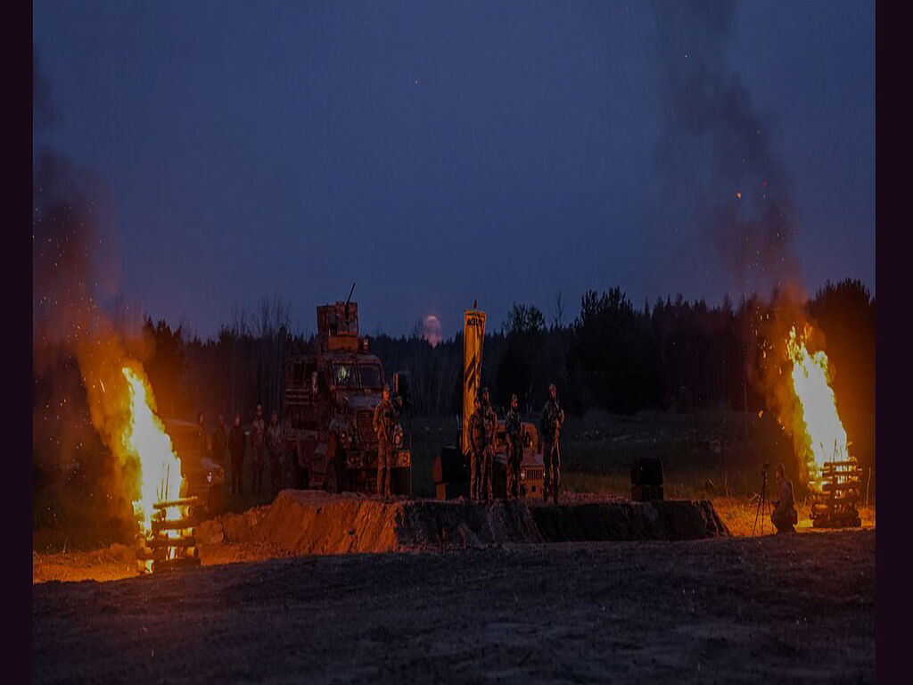 Photos from the celebration of the regiment's foundation