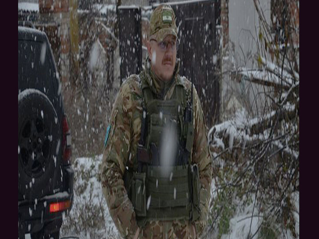 Commandant de la 127e brigade des forces de défense territoriale de l'Ukraine - Roman Hryshchenko