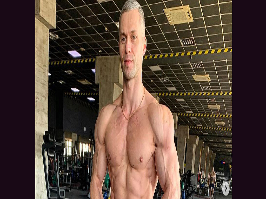 At the gym