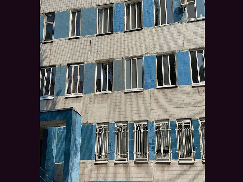 Windows of the building