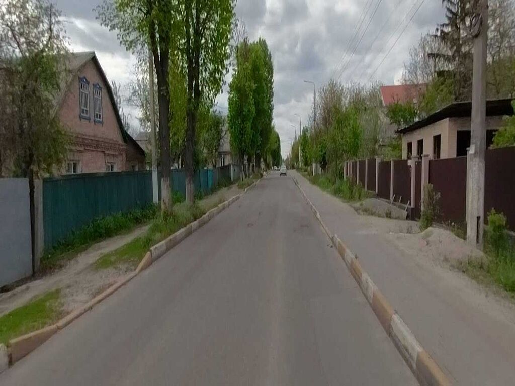 Peace on Vokzalnaya Street in 2020.