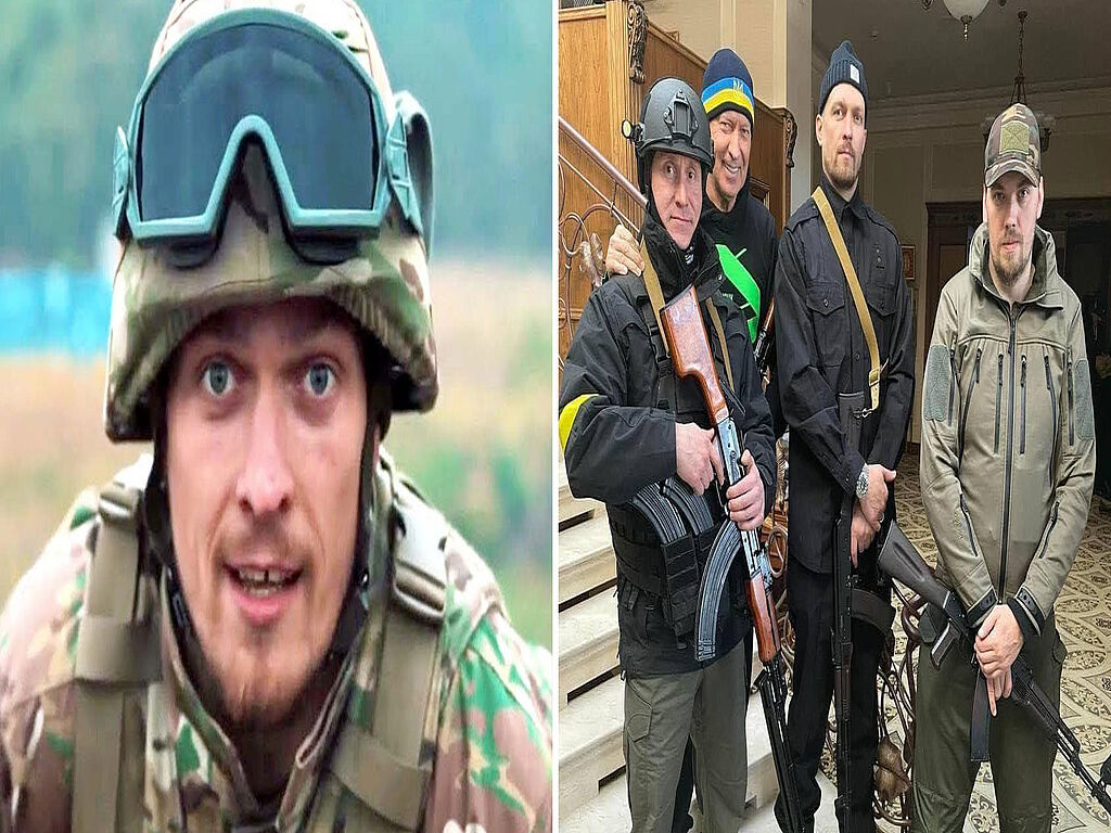 Oleksandr Usyk has been helping Ukrainian army fighters since 2016/ joined Ukraine's territorial defence forces in 2022