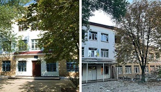 Kurakhove, Ukraine 24 Februar, 2024