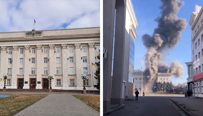 Cherson, Ukraine 14 Dezember, 2022