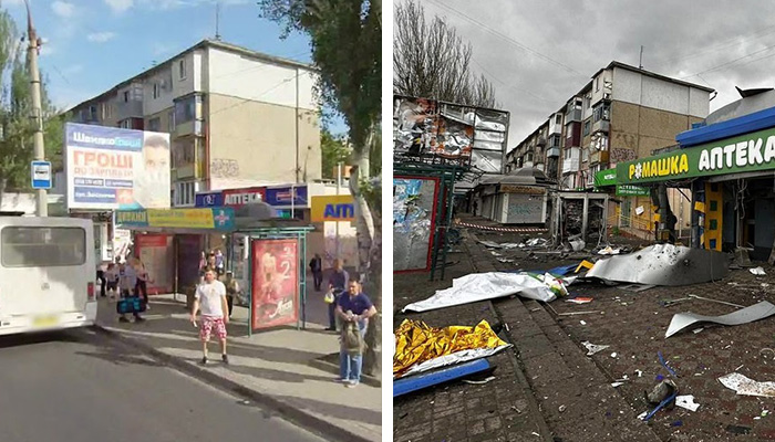 Cherson, Ukraine 23 Februar, 2023