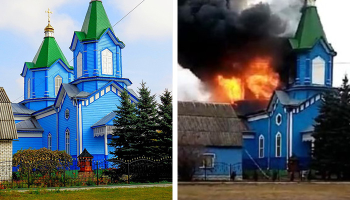 Zavorichi, Ukraine 7 Mars, 2022