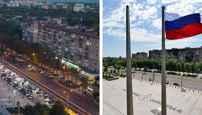 Mariupol, Ukraine 12 February, 2023